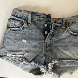 Levi's Mid-Rise Denim Shorts